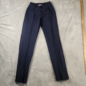 Lilly Pulitzer Pants Women's S Pull On Ponte Pants Slim Leg Navy Blue Stretch